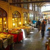 El Bazaar (mercado) de Teherán