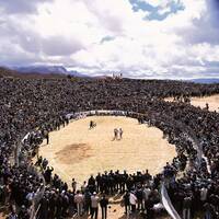 Wrestling with Choukhe (Kurdish Wrestling) 