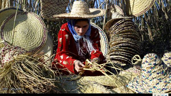 نسج الحَصيرةُ ((گیلان))