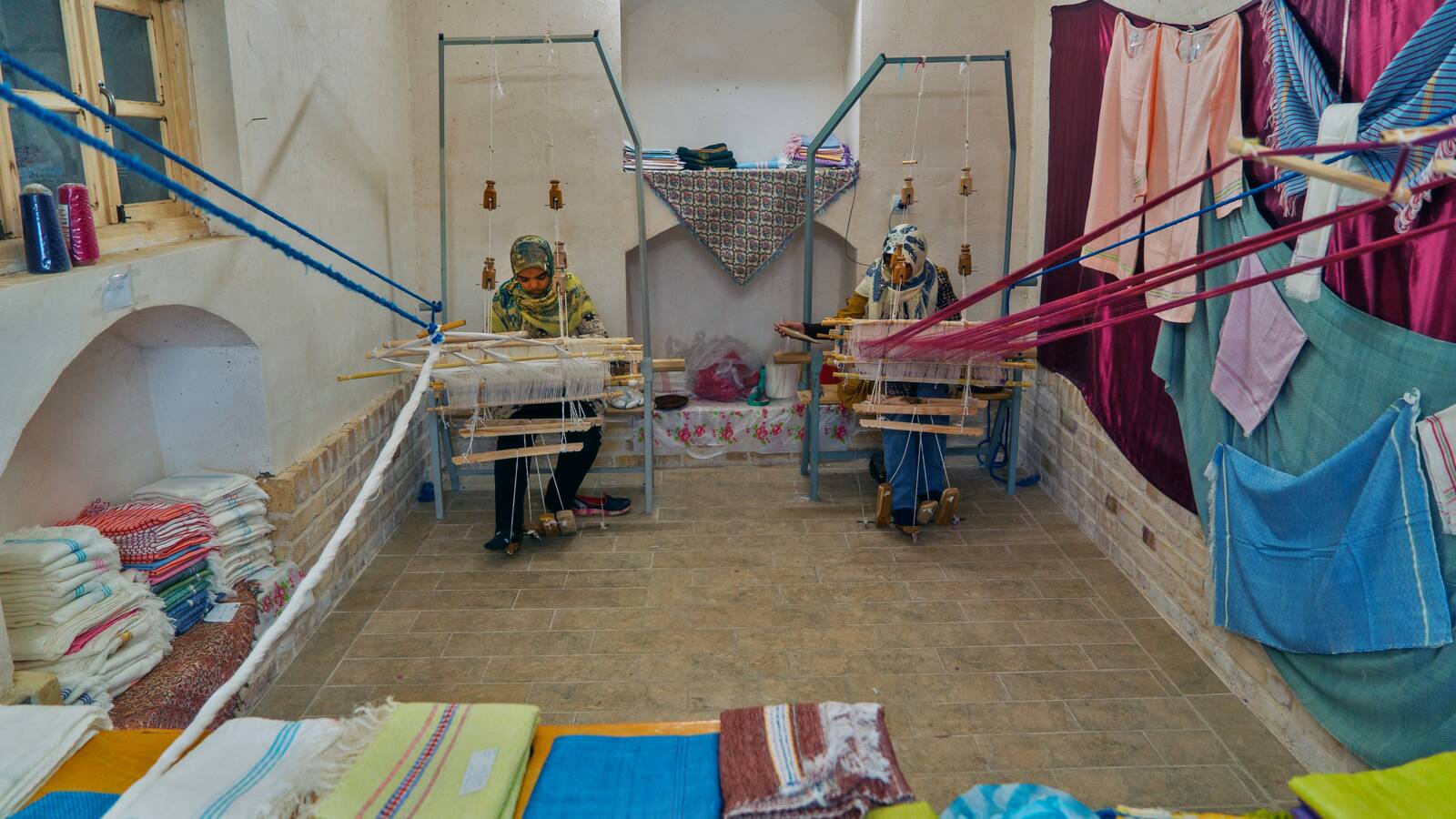 حوله بافی (توبافی) ((خراسان جنوبی ))حوله بافی (توبافی) ((خراسان جنوبی ))