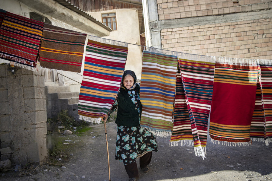 Jajim Weaving (Golestan Province)