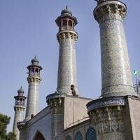 شبستان مسجد سپهسالار تهران 
