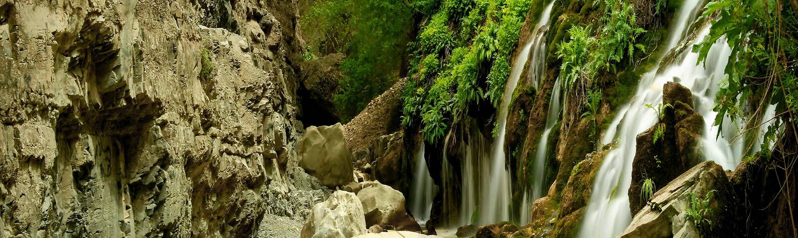 Haft Cheshmeh Waterfall