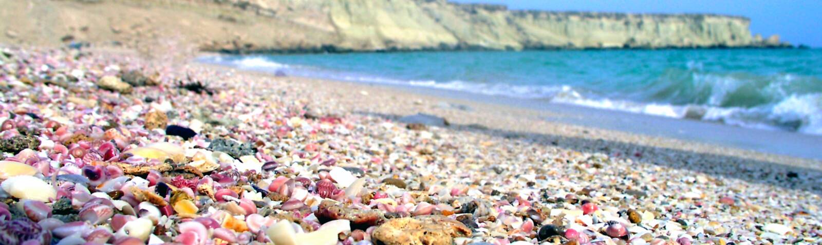 Playas de la isla de Qeshm
