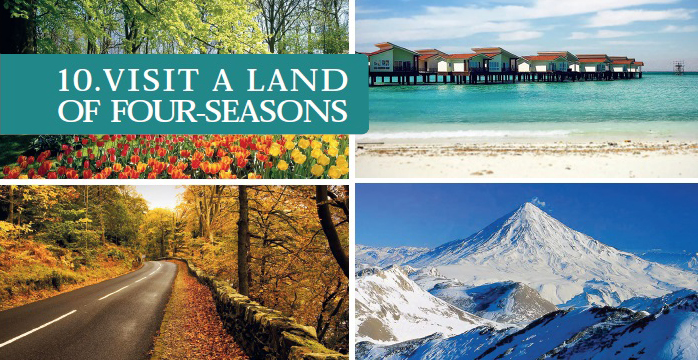 Visit a Land of Four-Seasons